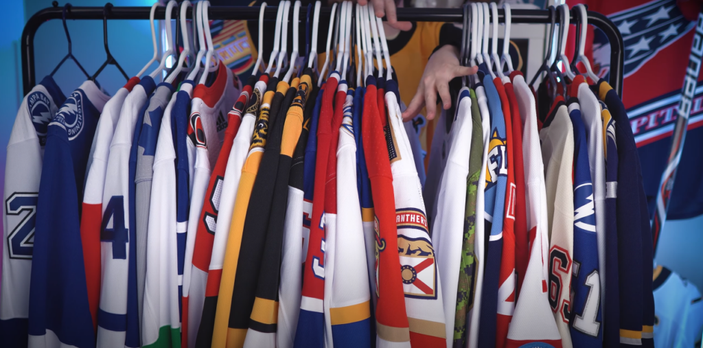 hockey jerseys collection