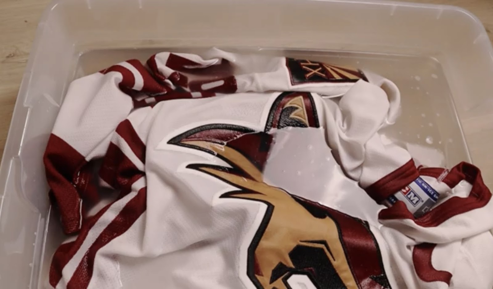 Washing jersey